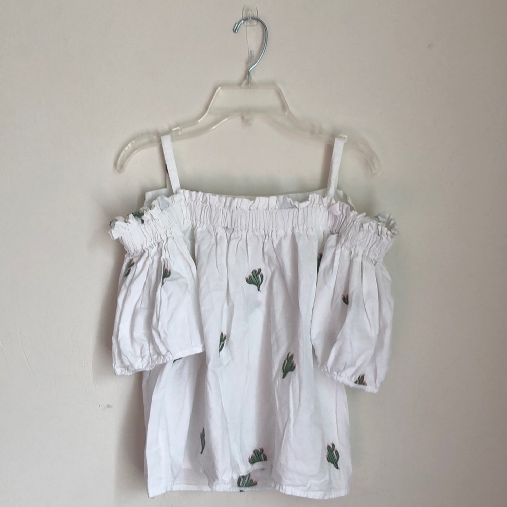 Cold Shoulder Cactus Top